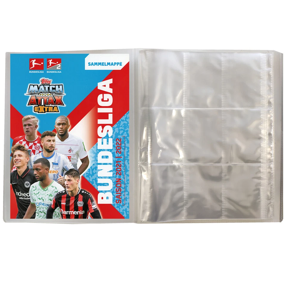 Topps Match Attax EXTRA 2021 2022 21/22 Bundesliga 1 Leere Sammelmappe