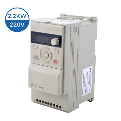 STEPPERONLINE 2.2KW Single Phase Variable Frequency Drive Inverter VFD 3HP 220V • 89.04$