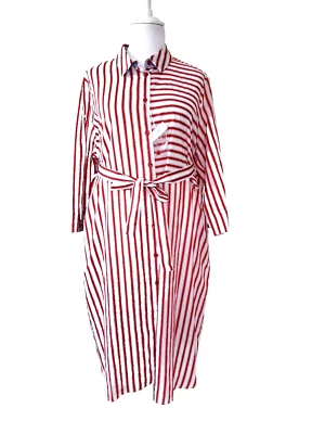 MARINA RINALDI🌟   Dress in COTTON   PLUS size (MR 25) Usa W16_ It54_ De46_Fr50 - Изображение 1 из 4