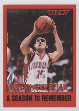 1990-91 UNLV Runnin' Rebels A Season To Remember Bryan Emerzian #7