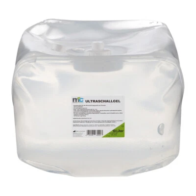 MEDICALCORNER24 Gel ultrasónico ecografía gel gel de contacto Cubitainer 10 kg lubricante ultrasónico