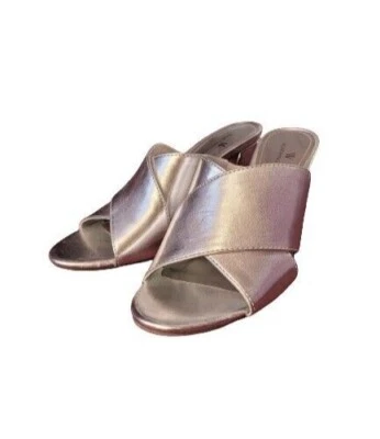 Zapatos sandalia de lujo Worthington plateados brillantes 6,5 para mujer Foto 1 de 4