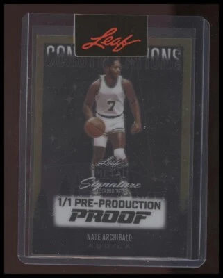 🔥 Serie Signature Hoja Metal 2024 - Prueba de preproducción Nate “Tiny” Archibald Foto 1 de 2