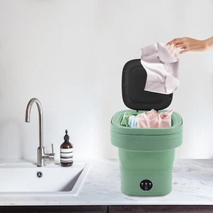 Portable Washing Machine Mini Foldable Washing Machine Large Capacity Washer 11L - Picture 1 of 23