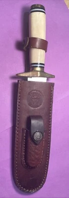 TIMBER RATTLER TR24 Bowie fixed blade knife 12” Two Knives W/Sheath - Image 1 of 4