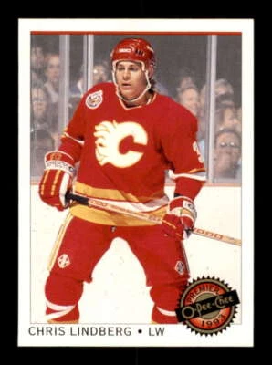 1992-93 OPC Premier #4 Chris Lindberg NM/NM+ Flames 242697 - Image 1 of 2