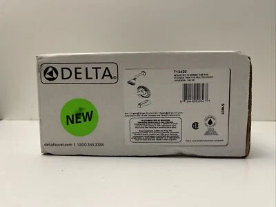 DELTA T13420 MONITOR 13 SERIES TUB & SHOWER Trim Fits Multichoice - Image 1 of 3