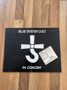 Blue Oyster Cult Spectres Programme And Ticket - Bild 1 von 3