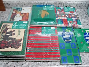 Vintage of 41 Christmas Gift Boxes 1980s 1990s New Old Stock - Picture 1 of 11