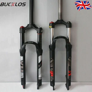 BUCKLOS 26/27.5/29inch MTB Suspension Fork Air/Mechanical for Suntour Bike 1-1/8 - Picture 1 of 22