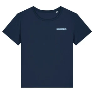 Keimzeit - T-Shirt Damen Rundhals navy - Mit Autogrammkarte - Bild 1 von 2