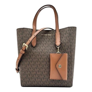 Michael Kors Tasche Umhängetasche Vincent Braun SM Shldr Tote & Kartenetui Damen - Bild 1 von 13