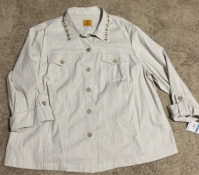 Ruby Rd Woman Bambmul Color Beaded Jacket - Image 1 of 4