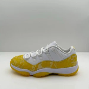 Jordan 11 Low Yellow Snakeskin size W8 *AUTHENTIC* - Picture 1 of 5