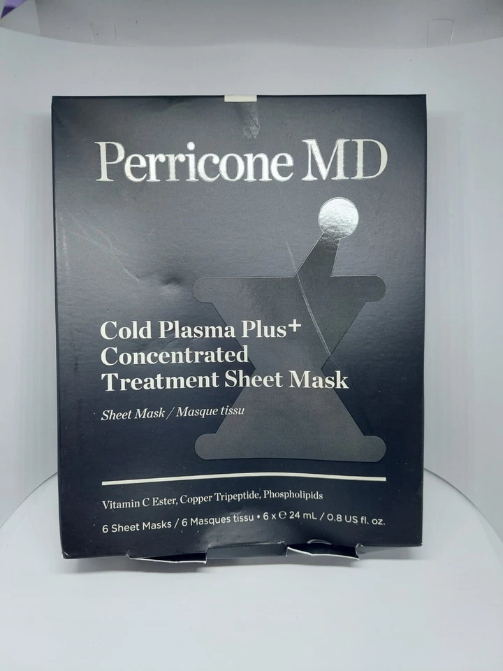 Perricone MD Cold Plasma Plus Concentrated Treatment Sheet Masks - Box of 6 - Image 1 of 2