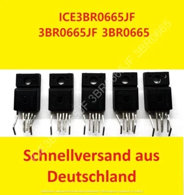 VARIE/GENERICO 1-5 Stk.ICE3BR0665JF 3BR0665JF 3BR0665 TO220F-6 Schnellversand