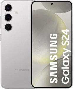 SAMSUNG GALAXY S24 128GB S921B/DS 8GB RAM 5G MARBLE GREY (UNLOCKED) NEW SEALED - Afbeelding 1 van 6