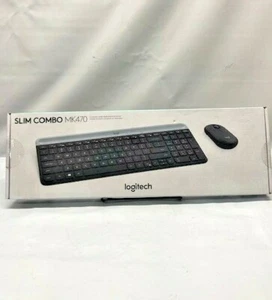 Logitech MK470 Slim Wireless Keyboard and Mouse Combo - Picture 1 of 2