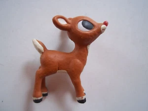 BABY RUDOLPH Plastic PVC Figures Island Of Misfit Toys Rudolph PLAYING MANTIS #1 - Picture 1 of 10