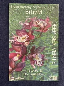 EXCLUSIVE- BRHYM (BRUCE HORNSBY)  DEEP SEA VENTS Album Release Poster - Picture 1 of 1