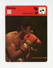 #TN09927 HUGO CORRO 1970'S Sportscaster Boxing Card