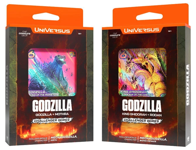Challenger Series - Godzilla and King Ghidorah Deck Bundle (Set of 2)-UniVersus- - Image 1 of 1