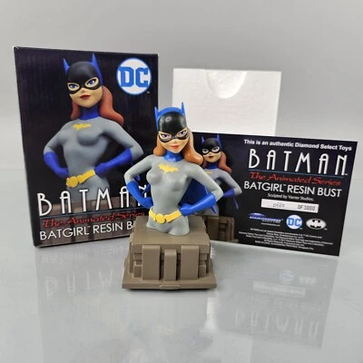 Batman Série Animada BATGIRL Estátua Busto de Resina DC Comics Diamond Select LTD - Imagem 1 de 4