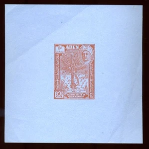 ADEN 1956 RARE AIRLETTER STAMP PROOF - Picture 1 of 1