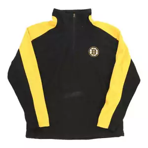 Boston Bruins NHL Fleece - Medium Black Polyester - Picture 1 of 8