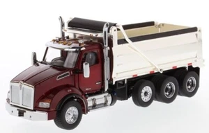DIECAST MASTERS, KENWORTH T880 SBFA 8x4 Benne, échelle 1/50, DCM71059 - Imagen 1 de 7