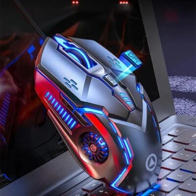 G5 Gaming Maus mit 3200 DPI 6D tasten RGB Beleuchtet Ergonomische Maus - Bild 1 von 4