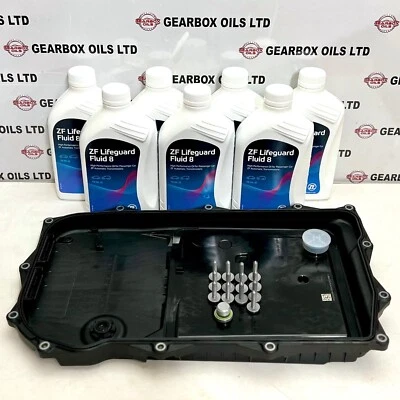 KIT DE ACEITE FILTRO CÁRTER CAJA DE CAMBIOS AUTOMÁTICA ORIGINAL JAGUAR XF ZF 8 VELOCIDADES  Foto 1 de 4