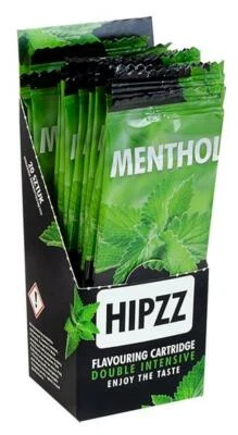 Menthol Aromakarten HIPZZ 20 Stück (wie Rizla) - Flavor Cards / Aroma Karte