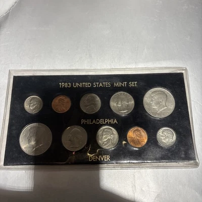🔥RARE 1983 United States Mint P&D Uncirculated Coin Set Privately Produced🔥 - Image 1 of 4