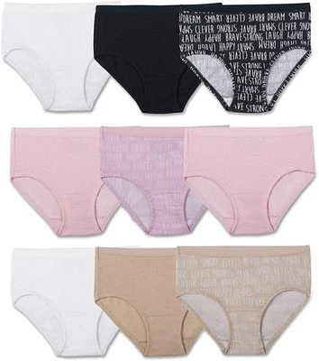 Fruit of the Loom Girls' Cotton Brief Underwear - Image 1 of 4