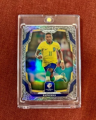 2024 Panini Prizm Conmebol Copa America Raphinha Elephant Prizm SSP - Image 1 of 3