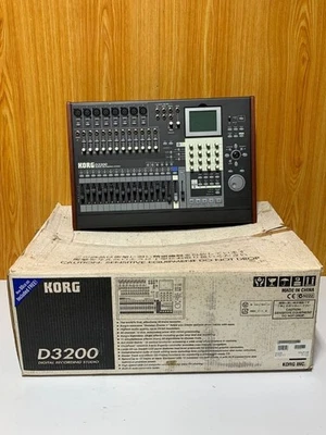 KORG D3200 Digital Recording Studio Black from Japan, F/S very good jpn jp used - Image 1 of 4