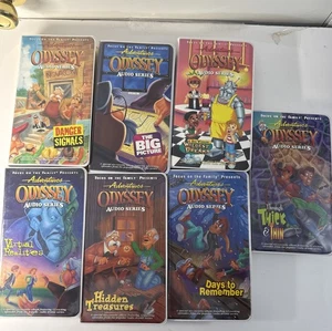 Vintage Adventures In Odyssey, Cassette Tapes, Huge Lot, 84 Episodes! - Picture 1 of 17