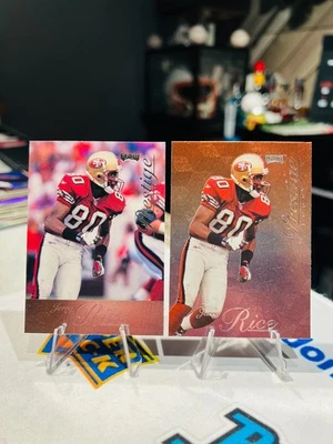 1998 Playoff Prestige - Jerry Rice #28 + HOBBY PARALELO SAN FRANCISCO 49ERS - Imagem 1 de 2