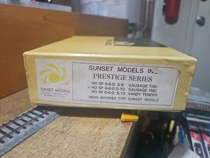 SUNSET MODELS S-10 0-6-0 SOUTHERN PACIFIC SP SAUSAGE TENDER - Picture 1 of 20