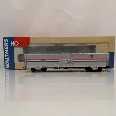 Custom # 1554 HO Walthers Amtrak (Phase 3 III) 60’ Material Handling Car US Mail - Image 1 of 4
