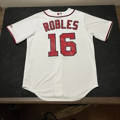 Washington Nationals Jersey Mens Medium Majestic Robles #16 World Series 2019 - Image 1 of 4