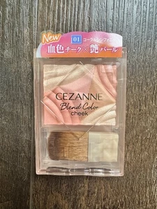 Rubor en polvo Cezanne Blend Color Cheek 01 - Japón Nuevo en caja - Imagen 1 de 2