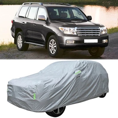 Car Cover Outdoor Waterproof Rain Sun UV Snow Resistant For Toyota Land Cruiser - Image 1 of 4
