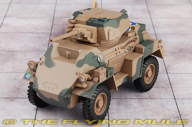 Eaglemoss 1:43 Humber Mk IV Armored Car British Army 8th Infantry Div - Image 1 of 4
