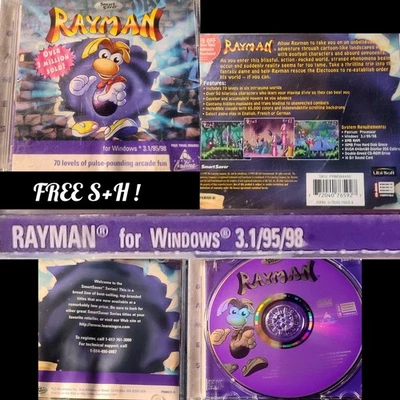 Rayman 1 (PC, 1995) FREE S+H ! - Image 1 of 4