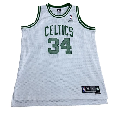 Camiseta para hombre Reebok NBA Boston Celtics Paul Pierce #34 XL vintage años 2000 Foto 1 de 4