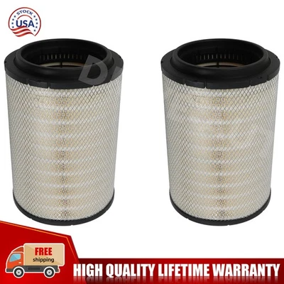 Filtro de aire AF26163M de 2 piezas para camiones Volvo VNL VNM reemplaza #'s AF26472M 21715813 Foto 1 de 4