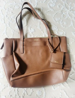 Relic Brown Pebbled Leather Shoulder Bag With Wallet Wristlet EUC 15.5"W X 10"H - Image 1 of 4