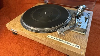 Tocadiscos Pioneer PL-516, carro Stanton, chapa de roble, pies, ¡bonito!! Foto 1 de 4